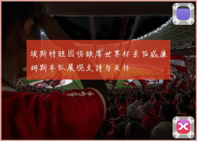 埃斯特旺因伤缺席世界杯亲临威廉姆斯车队展现支持与关怀