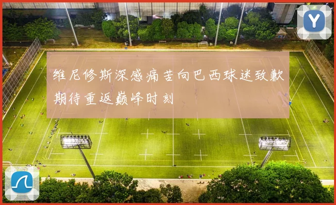 维尼修斯深感痛苦向巴西球迷致歉期待重返巅峰时刻